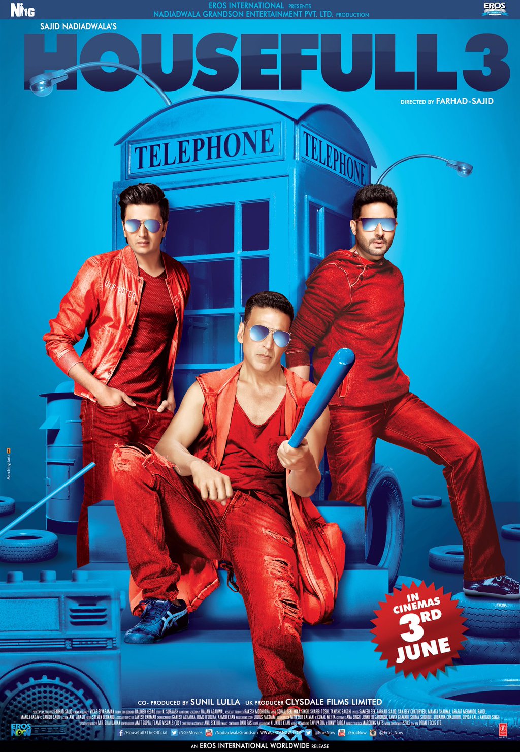 Housefull 3 film poster