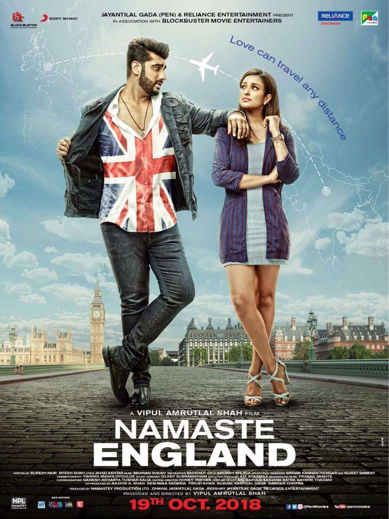 Namaste England film poster